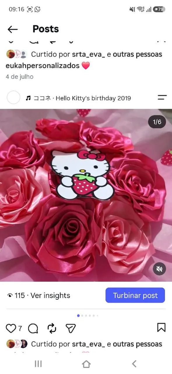Buque rosas de cetim - Foto 4