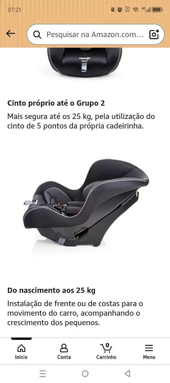 Cadeira Infantil Automotiva  - Foto 5