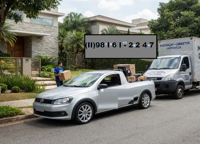 Serviços de Fretes e Mudanças residencial