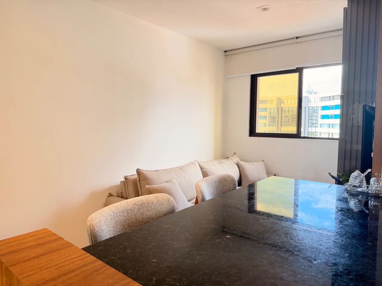 Alugo quarto e sala mobiliado com vista mar da Jatiuca  - Foto 4
