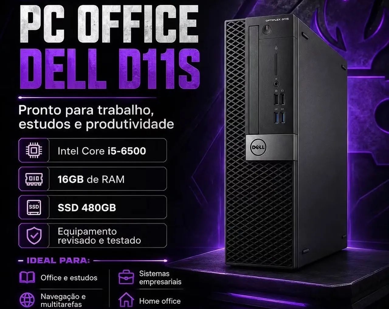 Pc Office Dell D11S - Foto 3