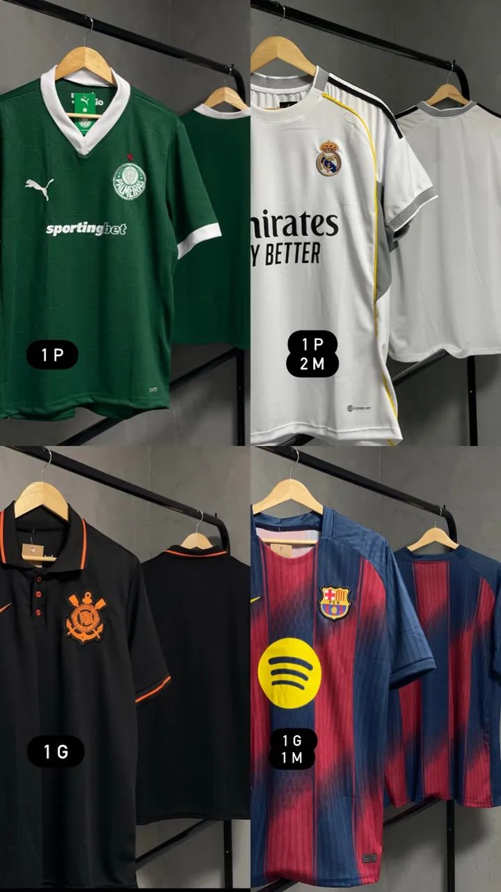 Camisas times primeira linha - Foto 3