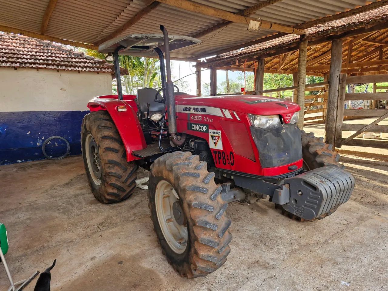Trator masey 2020 4283xstra - Foto 3