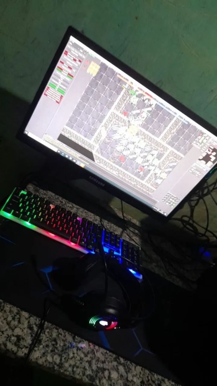 Computador gamer completo com cadeira gamer