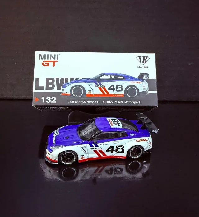 MINI GT LB WORKS NISSAN GT-R (R35) #46 INFINITE MOTORSPORT