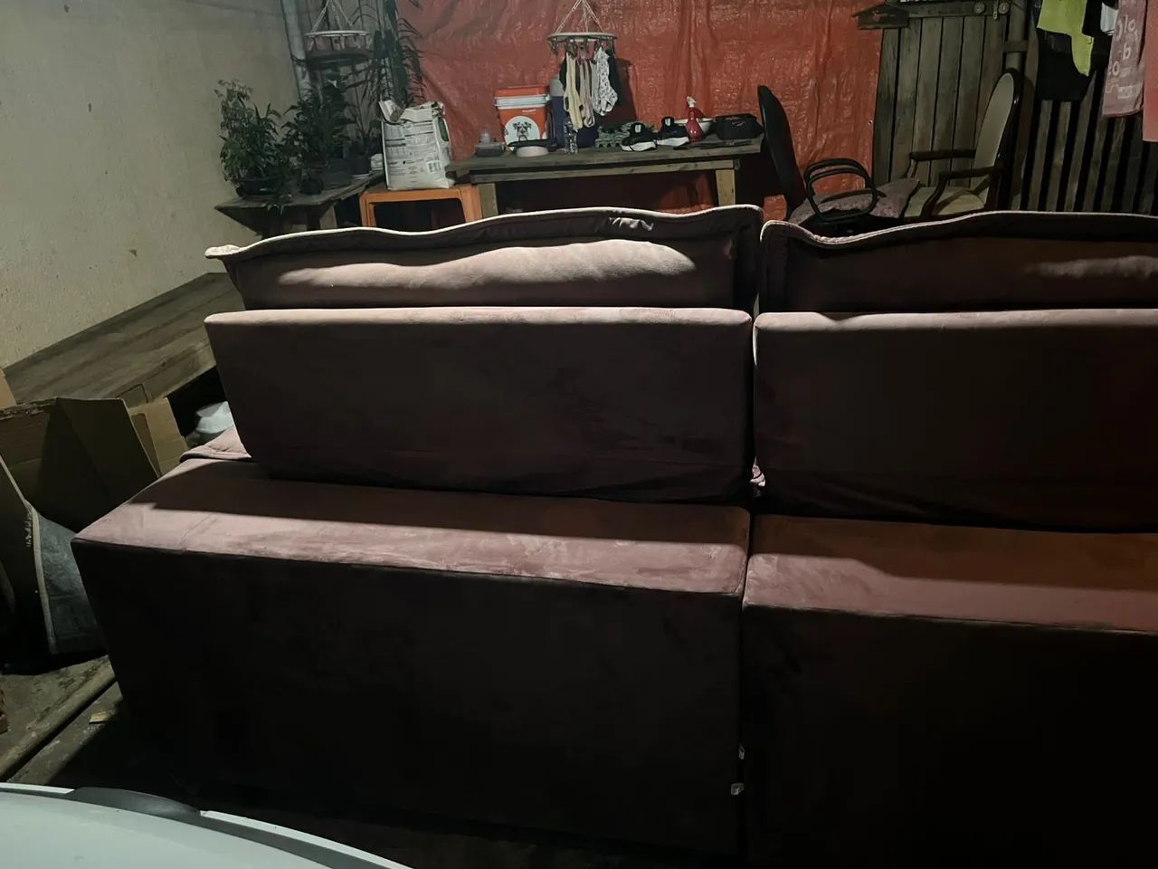 Sofá Bordô 65576096054658121