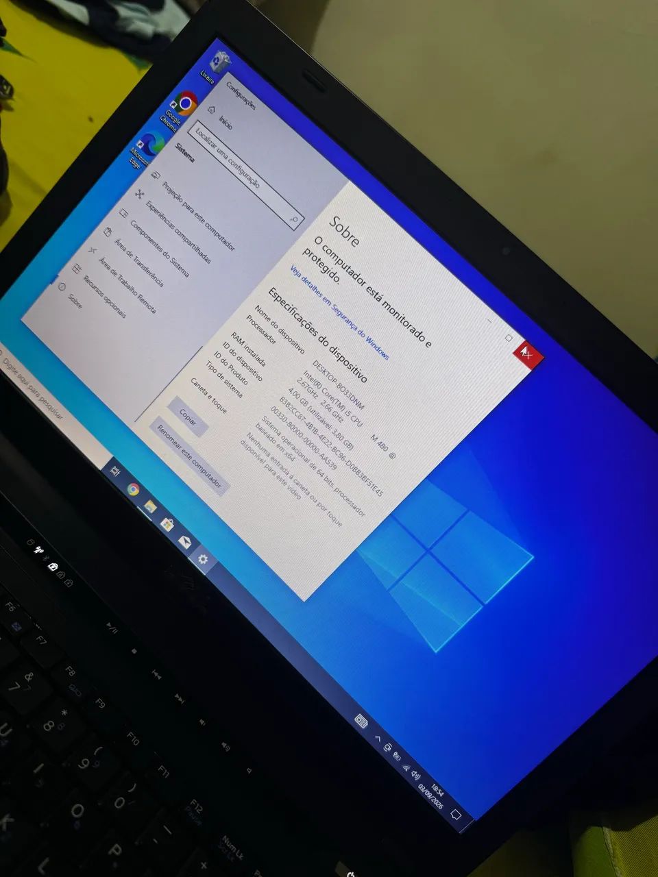 Notebok Dell vostron 3500 ssd 250 GB - Foto 4