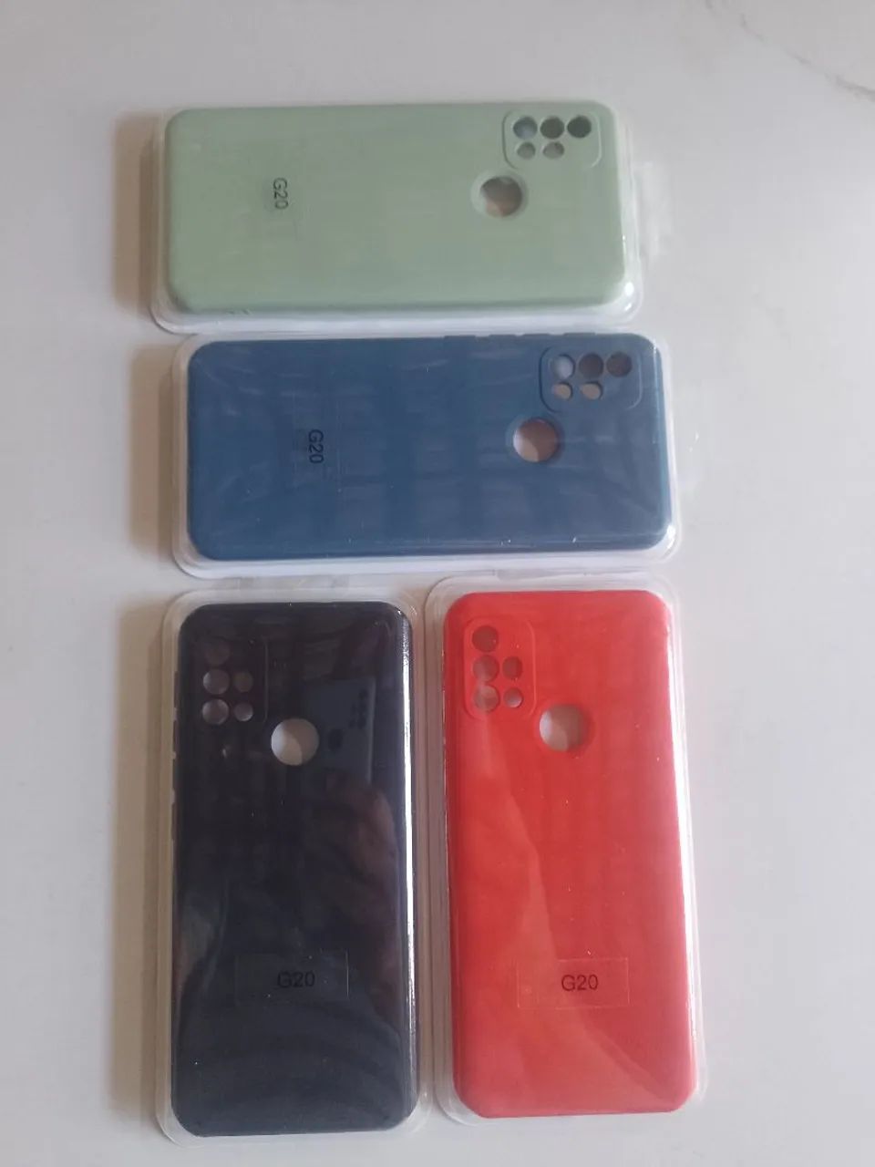 Capinha aveludada Motorola moto g20