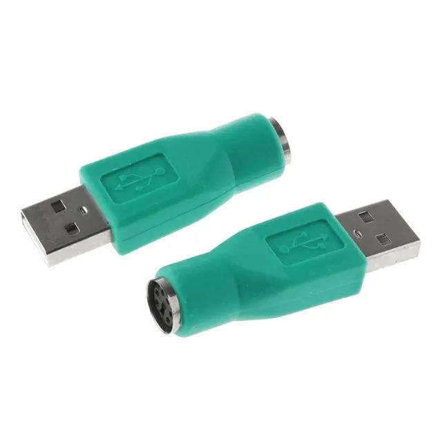 Cabo Adaptador Inova PS2 para USB Macho Verde PC - Foto 2