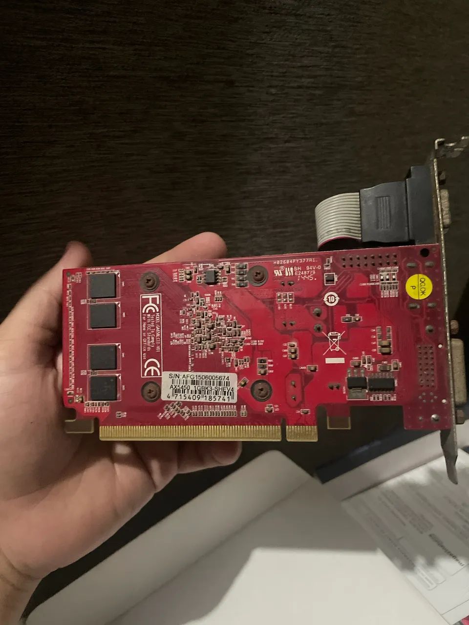 Placa de vídeo AMD AX5450 1GB  - Foto 2