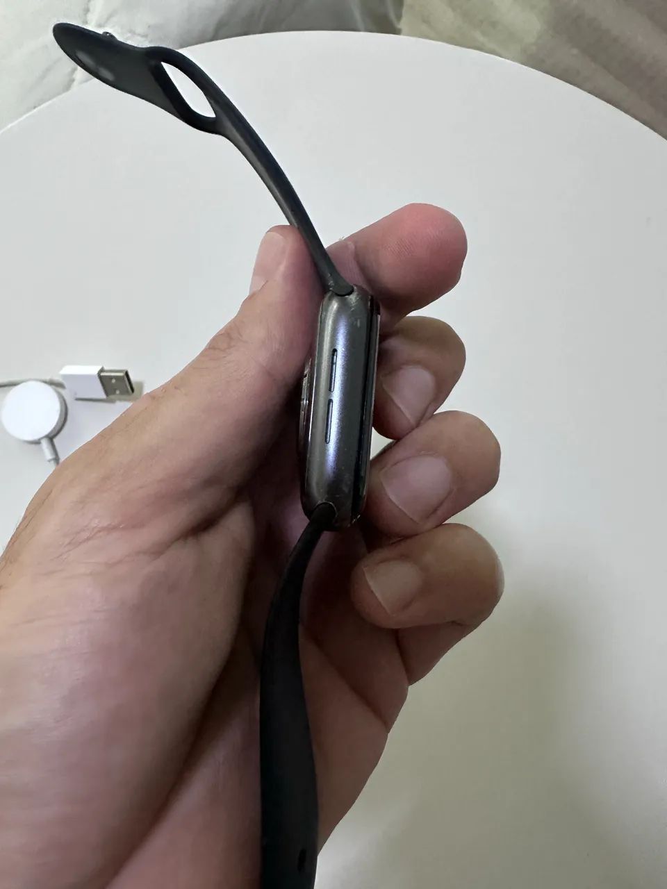 Apple Watch 6 - 44 m (Impecável) com 2 pulseiras  - Foto 5