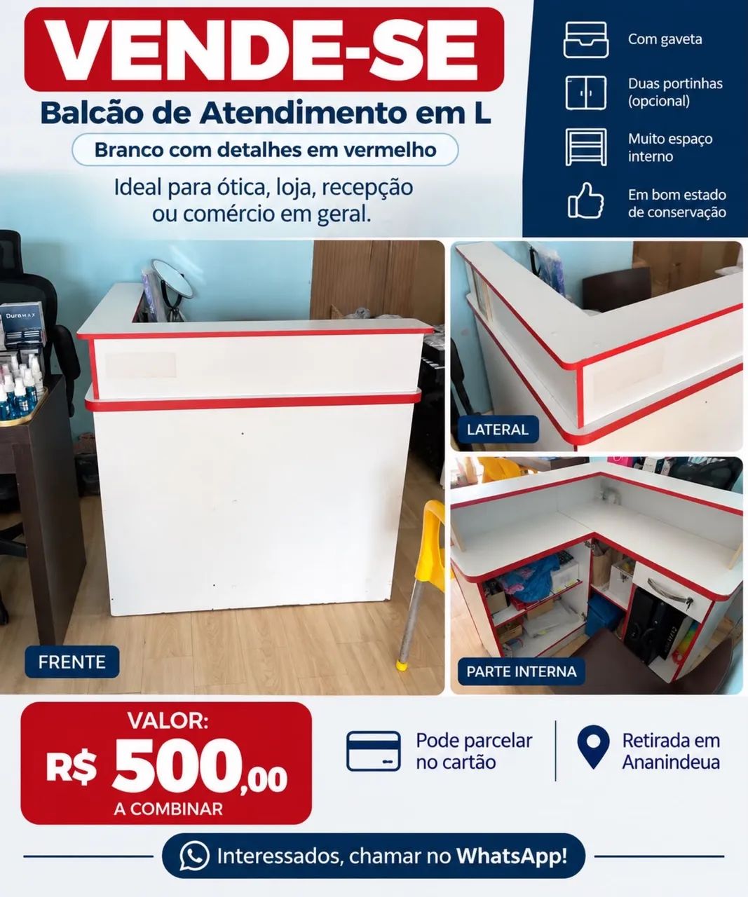 Balcão de atendimento 