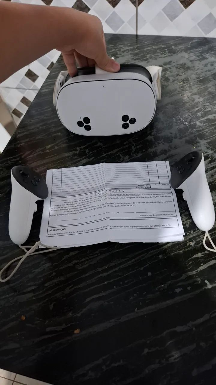 META QUEST 3S NOVO! Com documentos.