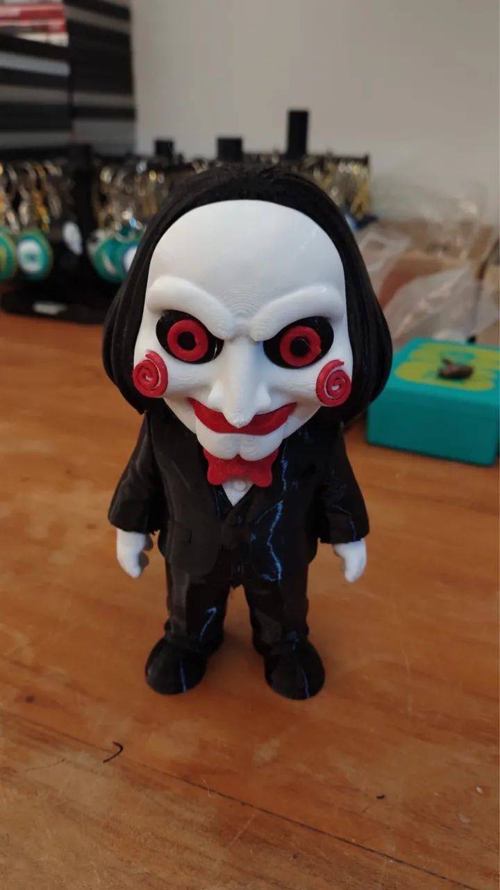 Boneco de terror filme jogos mortais  - Foto 2