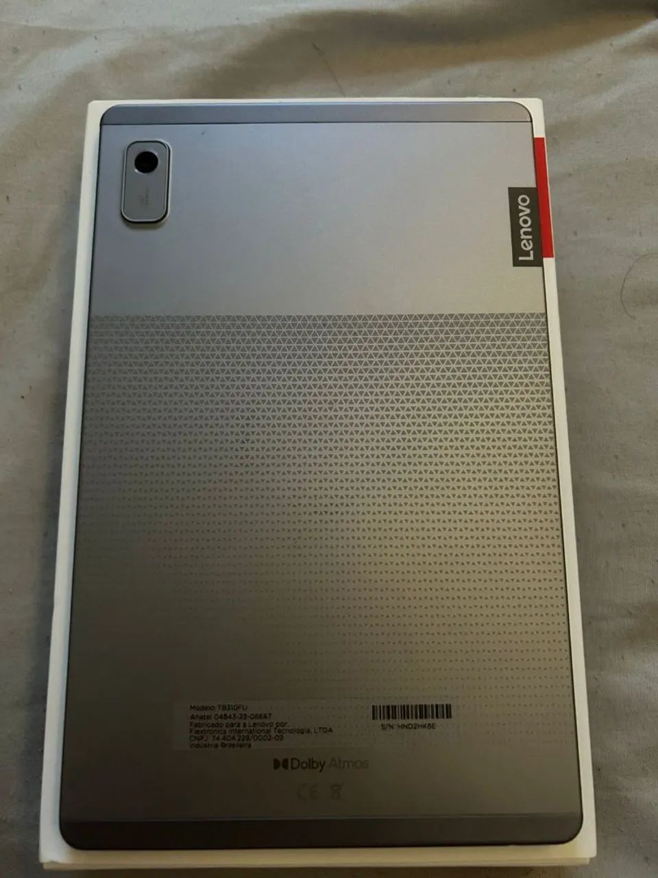 Tablet com caneta capa e película 