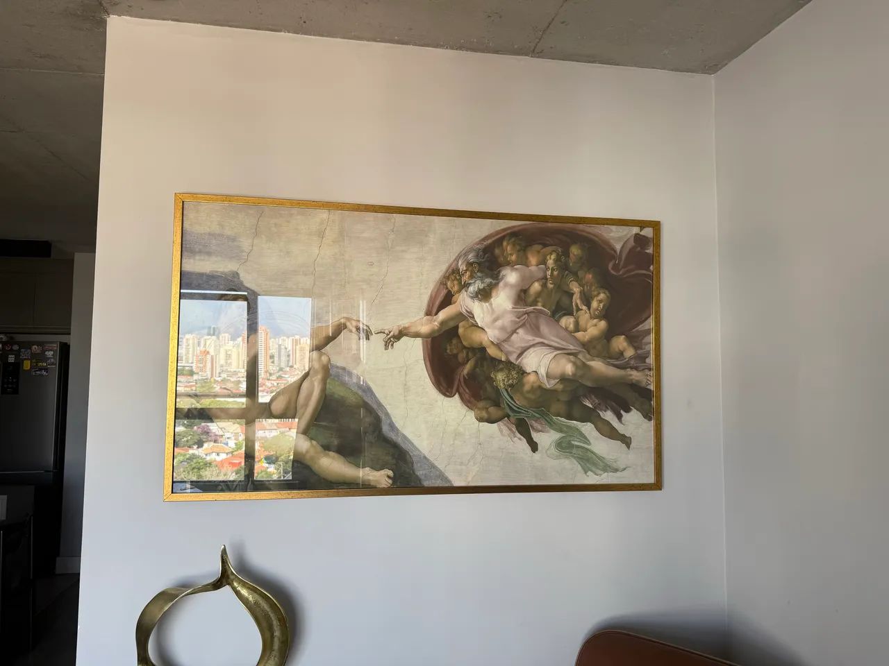 Quadro A Criação de Adão - Foto 3
