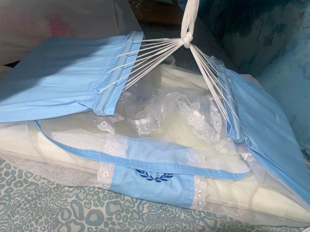 Rede berço e kit bolsas de bebê - Foto 2