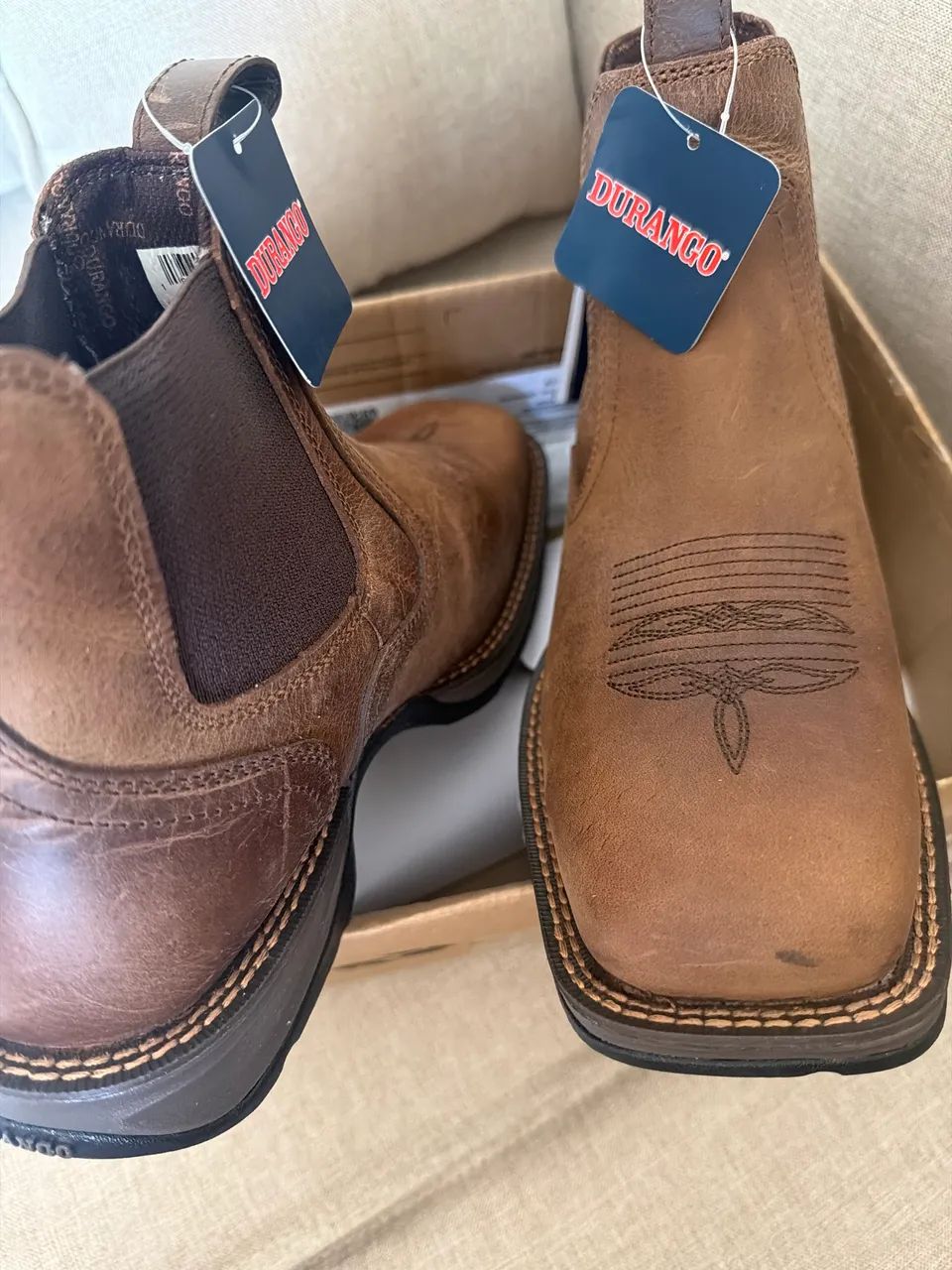 Bota Durango Masculina Original - Nova - Nº 40 - Comprada no Texas