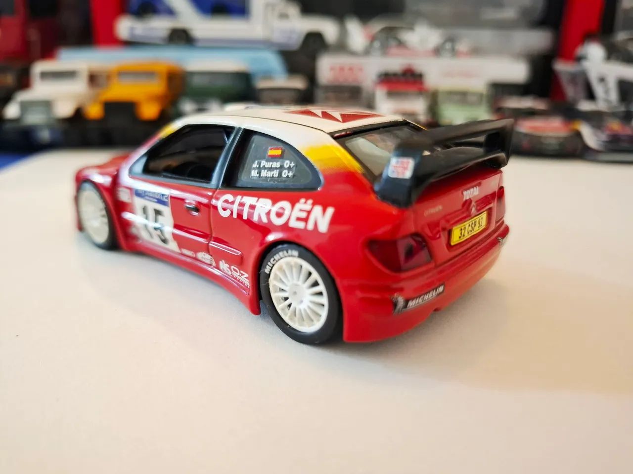 Miniatura Citroën Xsara WRC Rally 1:43! Top!!! - Foto 5