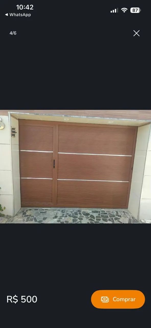 Portão branco  - Foto 4