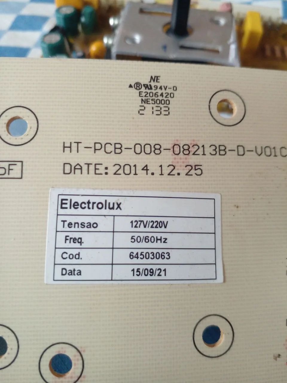 Placa Lavadora Electrolux LAC11 - Foto 3