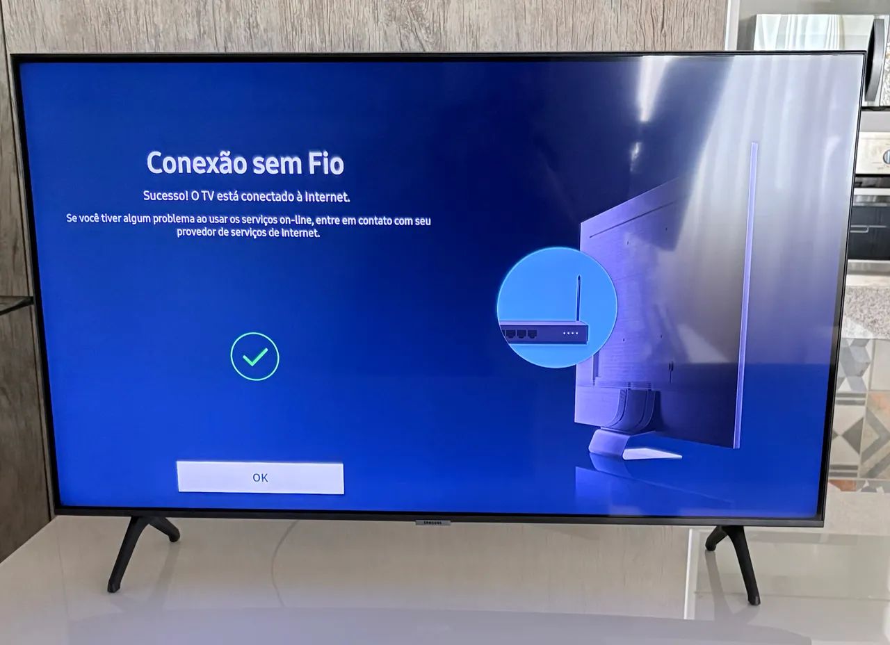 Smartv Samsung 4K de 43 polegadas - Foto 3