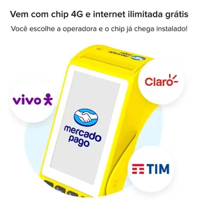 Máquina Cartão Mercado Pago Point Pro 3 - Foto 2