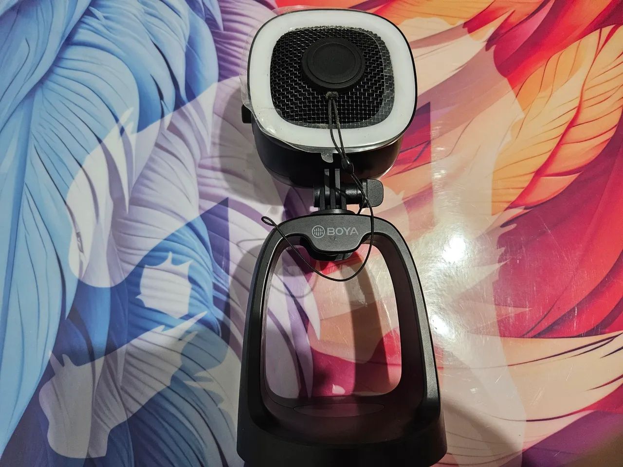 Microfone + webcam 4k integrada boya BY-CM6B  - Foto 2