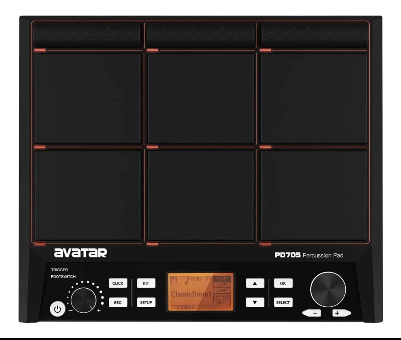 Percussion Pad Avatar + suporte - Foto 5