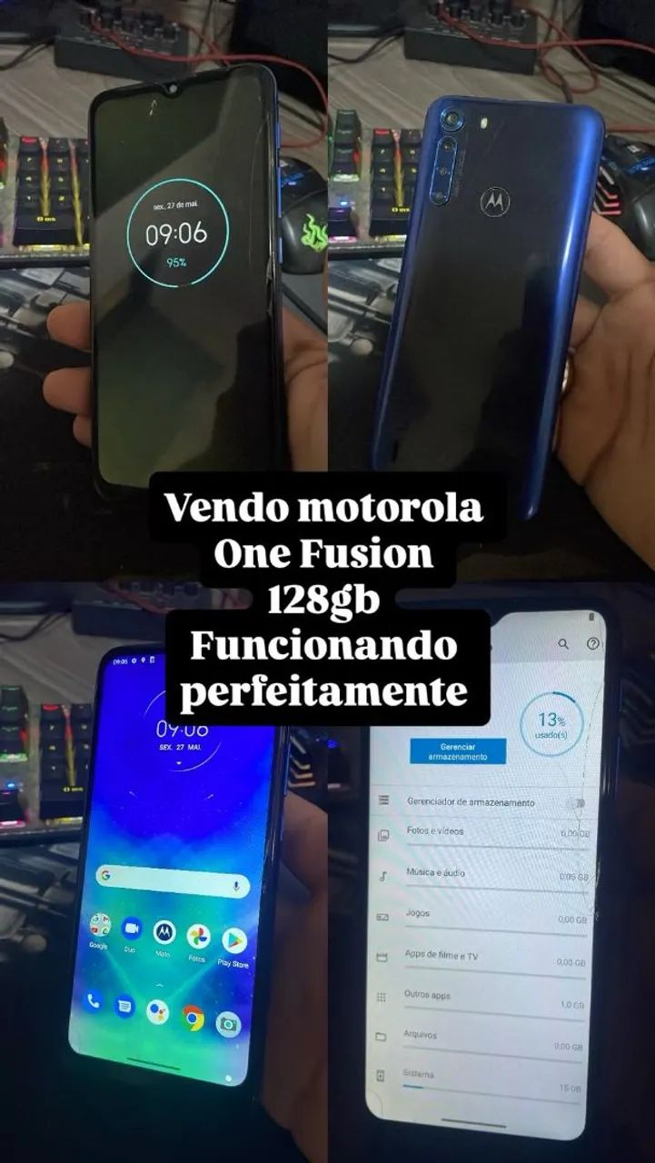 Vendo moto one fusion