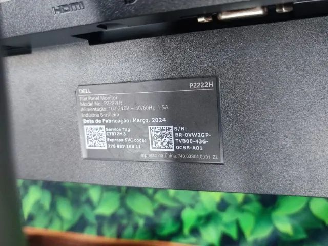 Monitor Dell P2222H - 21,5 polegadas - Foto 2