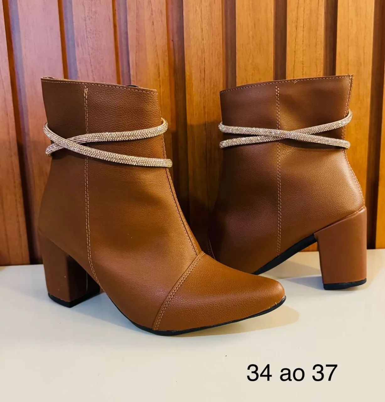 Bota salto strass  - Foto 4