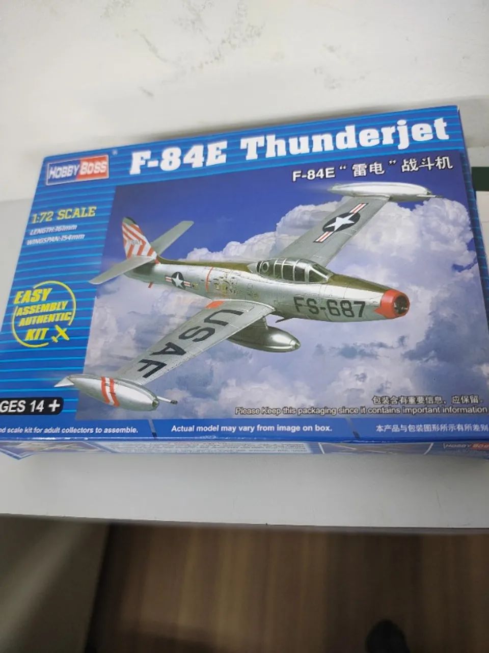 Aeronave P-80 Plastimodelismo