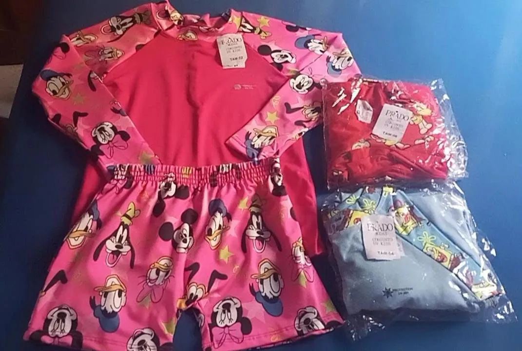 Conjunto infantil praia 