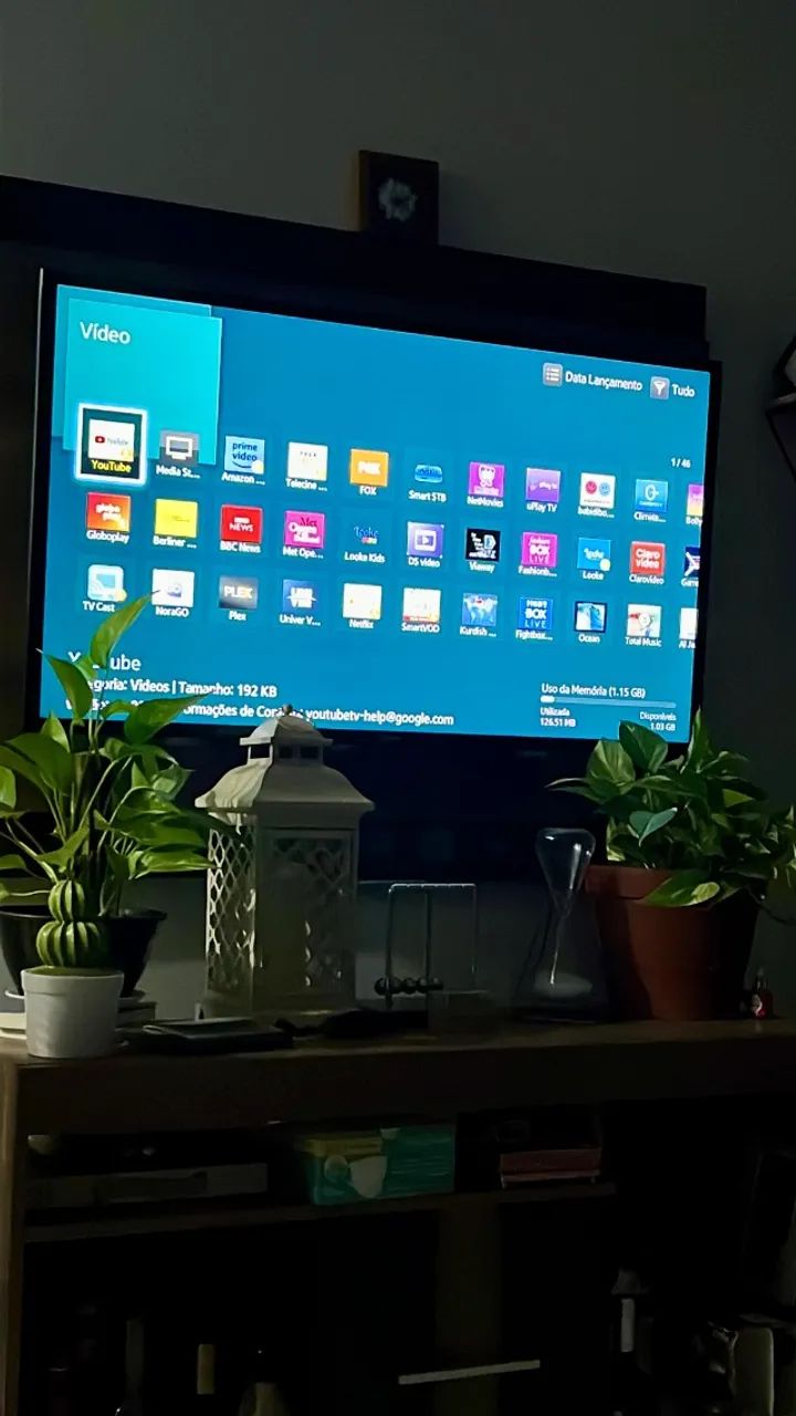 Smart TV Samsung 43 polegadas - Foto 4
