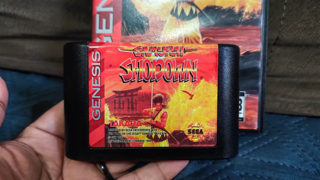 Samurai Shodown mega drive/genesis cib - Foto 4