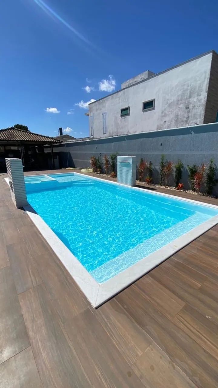 Piscina em fibra