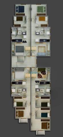 Apartamento garden à venda, 56 m² - cruzeiro - são josé dos pinhais/pr - Foto 3