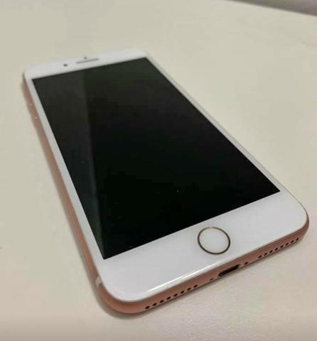 Iphone 7plus rose gold 128 gigas original