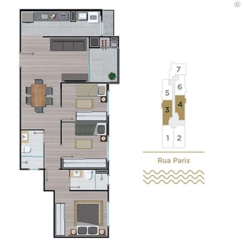 Apartamento em itaguaçu-sfs | 200 mts da praia | 01 suíte + 02 dormitórios - Foto 19