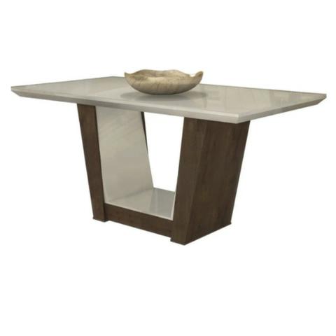 Conjunto Sala de Jantar Mesa Tampo MDF/Vidro 6 Cadeiras - Foto 2