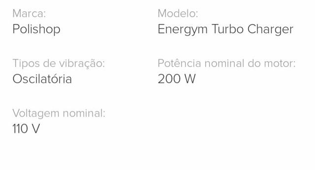 Plataforma vibratória energyn turbo charger - Foto 6