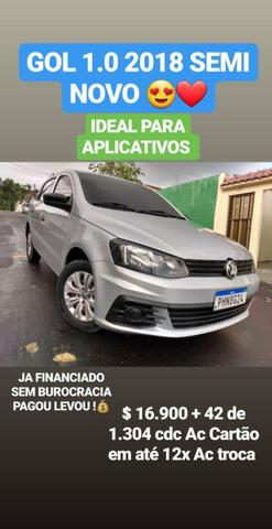 GoL G7 1.0 Flex 2018 Preço especial pra você R$ 16.900,00 - Foto 5