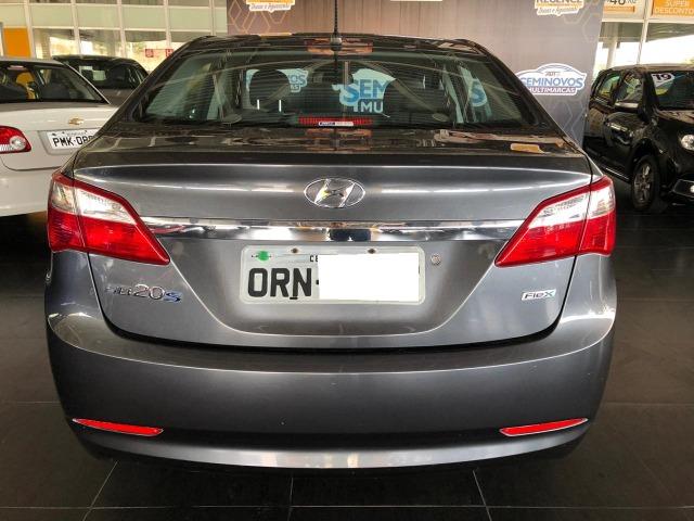 Hyundai HB20-S 1.0 Comfort Plus 14/14, Manual, Completo, Cinza, Carro Extra 43.000km - Foto 4