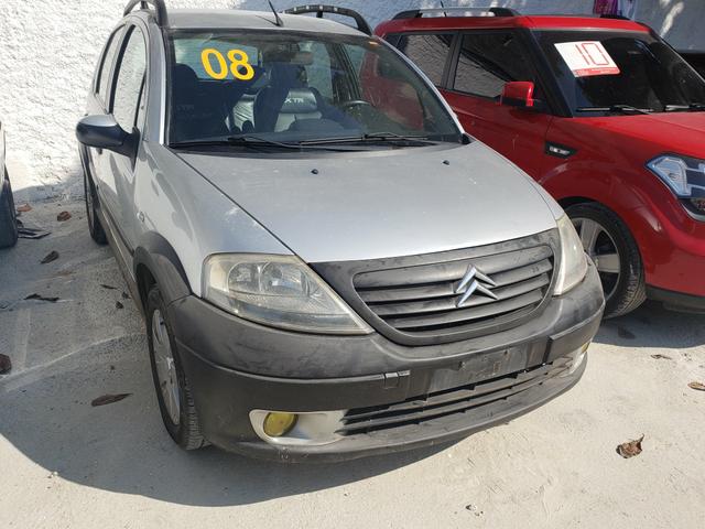 Citroen C3 xtr 2008 prata 1.4 8v flex+gnv+couro+rodas+revisado+novíssimo! - Foto 2