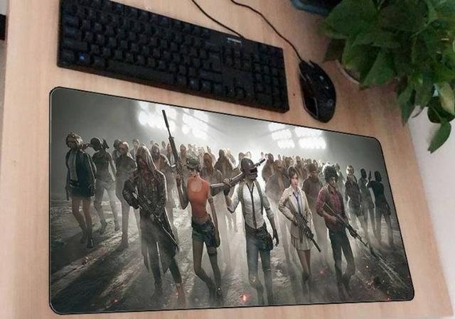 Mouse Pad Tapete Gamers campo de batalha anti-derrapante notebook tamanho 70x30 - Foto 4
