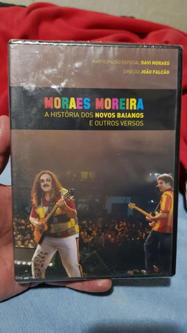 Dvd moraes moreira a história dos novos baianos lacrado