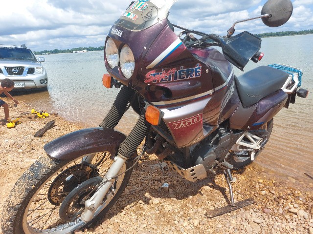moto yamaha xtz-750 super tenere, ano 1995, cor grená - Foto 3