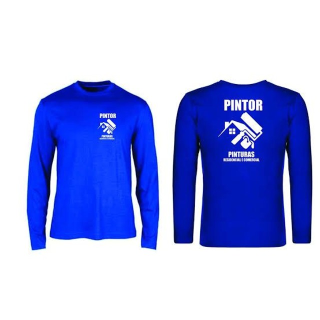 Camisetas para uniforme longa  - Foto 3