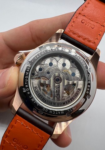 Relógio IWC Pilot Turbilhão Automático Rose Novo - Foto 3